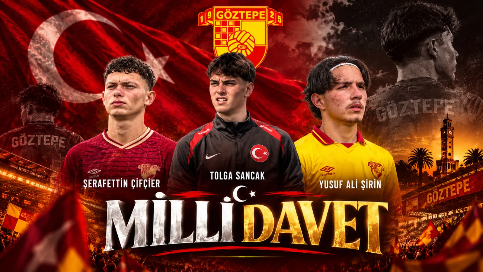 Göztepe’den Milli Takımlara 3 Oyuncu