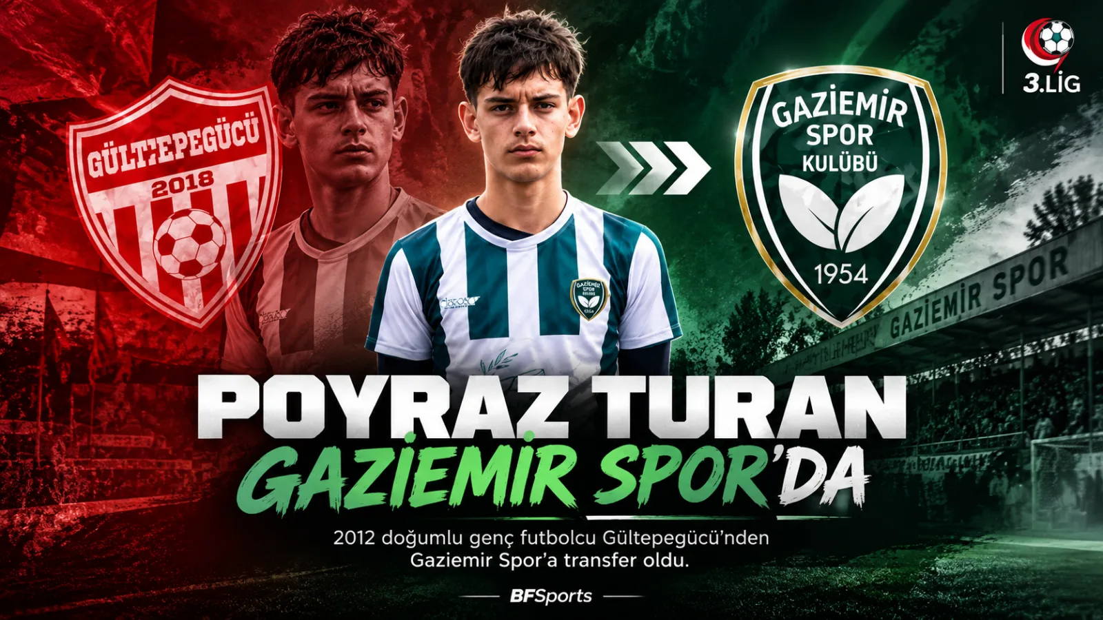 Poyraz Turan Gaziemir Spor’a Transfer Oldu