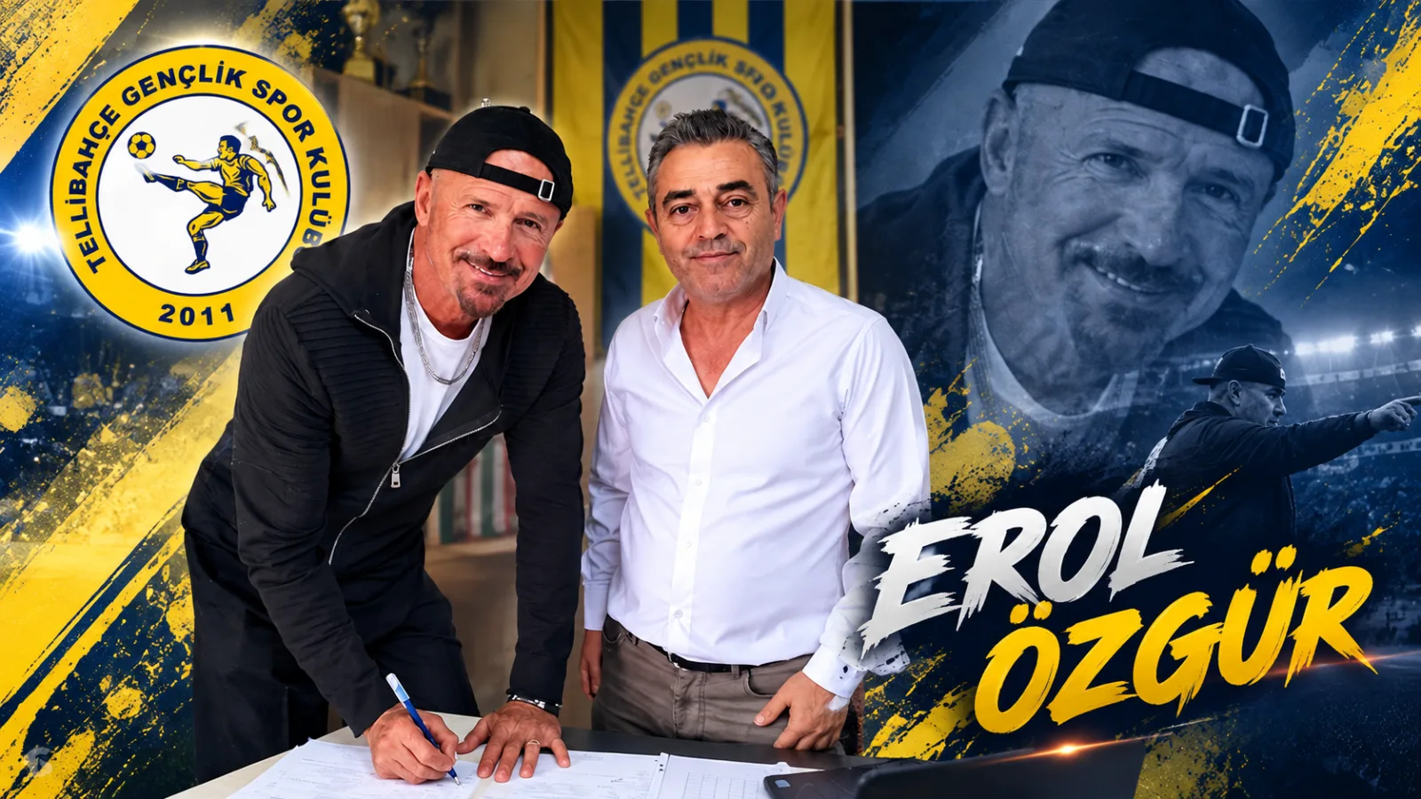 Tellibahçe Spor'da Erol Özgür Dönemi Başladı!