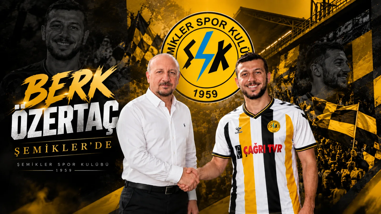 Berk Özertaç Yeniden Şemikler Spor’da